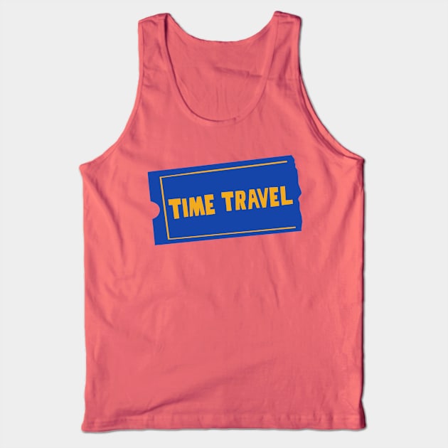 Time Travel Blockbuster Parody Tank Top by Sparkleweather